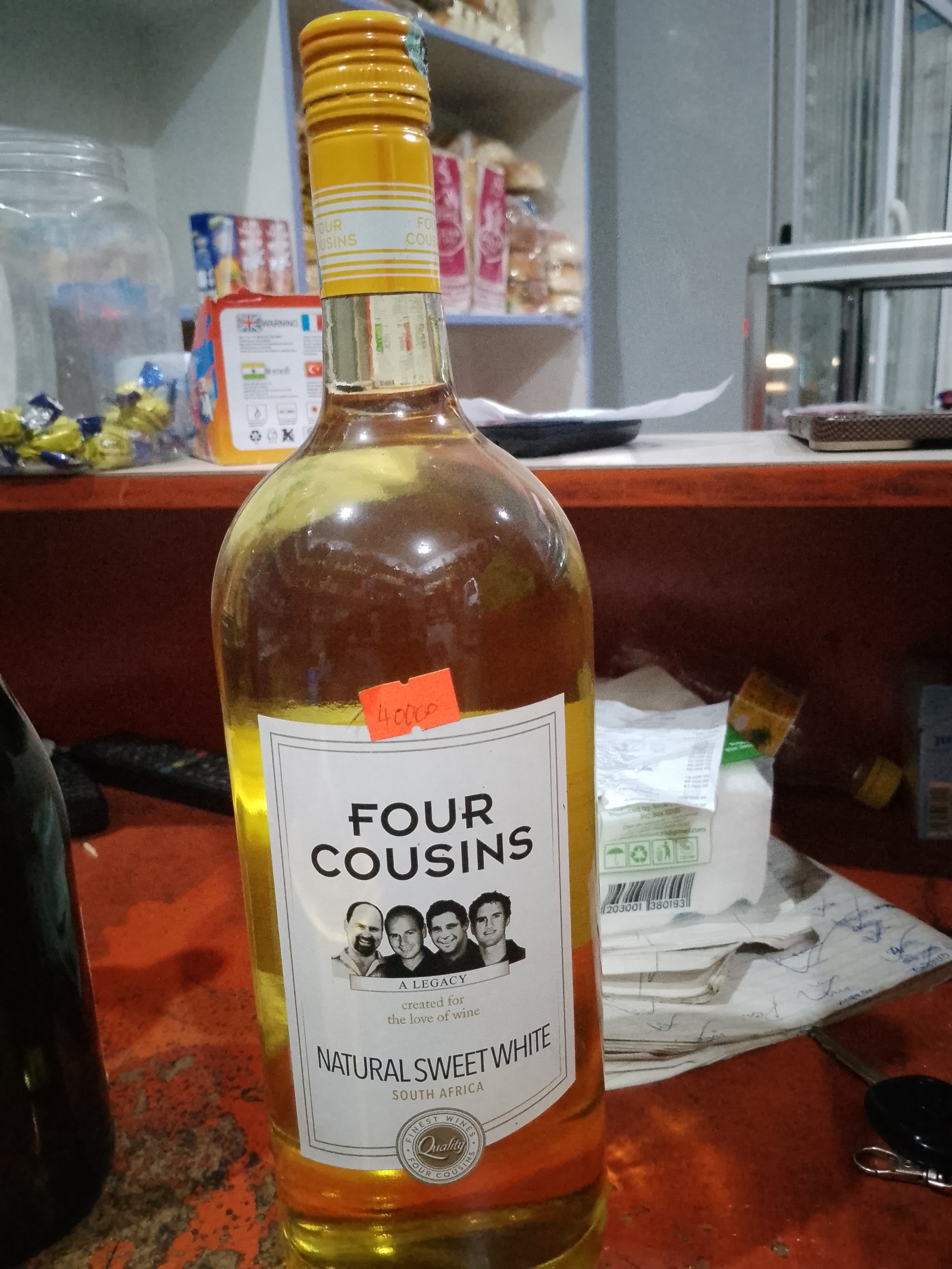 Wine-Four Cousins White Wine 1.5L